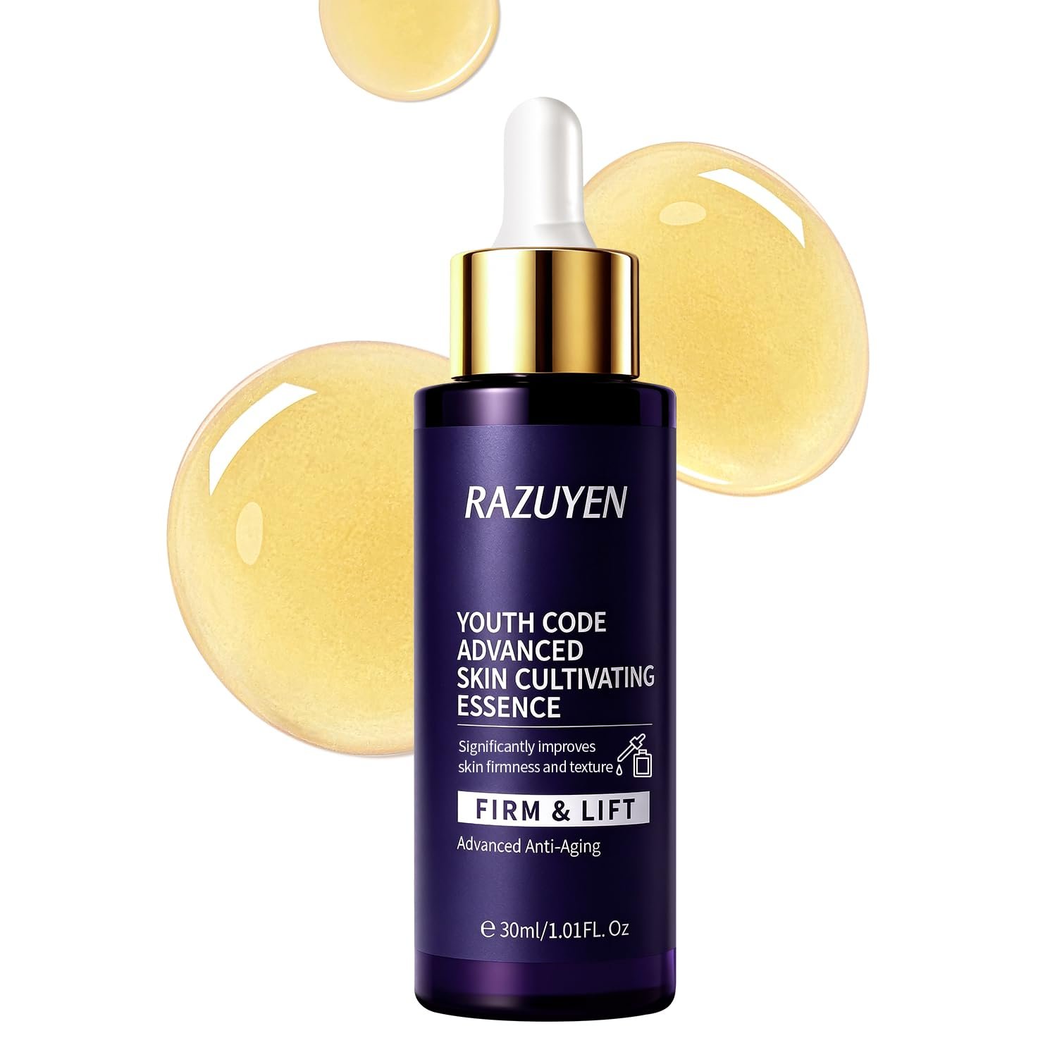 Peptides Serum for Face, Collagen Hydrating Face Serum for Women Anti Aging, Provide Fine Lines and Wrinkles Treatment, Bifida Barrier Repair with Vitamin b5, 1.01 Fl Oz
